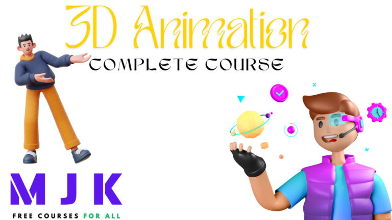 3d animation free course