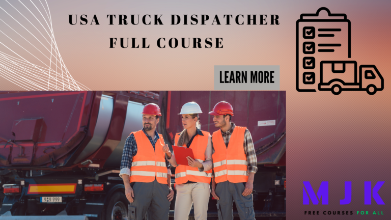 USA truck Dispatcher Full Course free